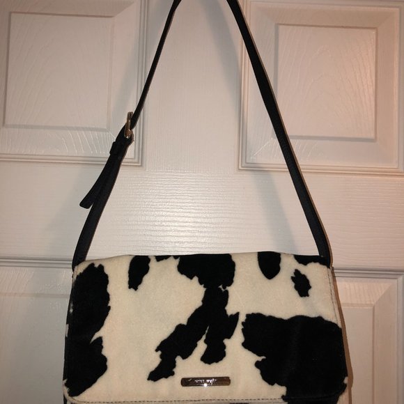 Nine West Holstein Cow Print Purse - Picture 5 of 6